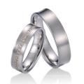 Design Simple Wedding Ring Men′s Stainless Steel Ring